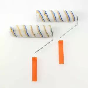 [셀러에이드]페인트칠 롤러 수성 유성 페인트 롤러2p 벽페인트롤러 바닥페인트칠