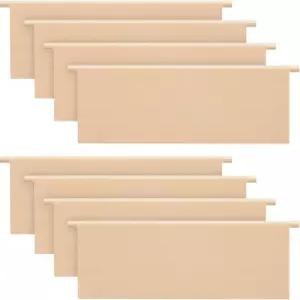 기엘린 8개 4인치 건조기 통풍구 루버스 공기 배기구 커버 교체용 플랩 굴절 자외선 및 내후성