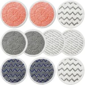 10팩 업그레이드된 S7001 패드 교체용 스팀 걸레 S8201 S7000 S7201 S8001 AMZ S7001TGT 시리즈 스크럽