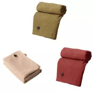 온열담요 보온 난방 겨울용 USB 전기 가열 담요 착용형 3단계 히팅 숄 휴대용 바디 워머 가정 사무실 소파