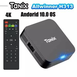 셋톱박스 타닉스 TX1 스마트 안드로이드 10 TV 박스 24G 와이파이 4K HDR USB20 8GB 16GB 올위너 H313 쿼드