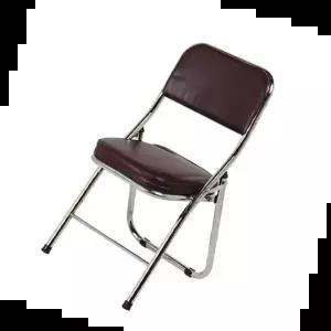 가죽의자 더크린 접의식의자 브라운
