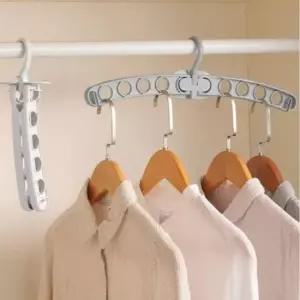 [JED] 접이식 옷걸이 회전 행거 고리 옷걸이판 플라스틱 정리용