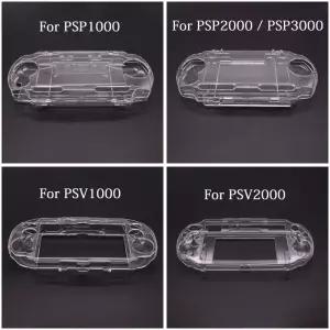 PS포탈케이스 PS Vita PSV 1000 2000 PSP 투명 크리스탈 보호 케이스 하드 쉘 PSP1000 3000 커버 이동
