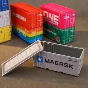 SD카드보관함 수납 케이스 컨테이너 미니 철 상자 스몰 수납장 박스 데스크탑 랙 금속