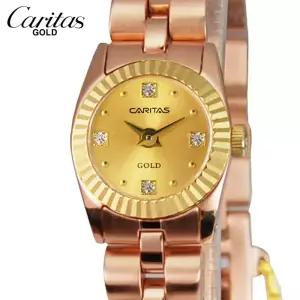 카리타스 고품격 18K 골드 여성 명품 예물 선물 고급 원형 팔찌 손목  금 시계 / C12000GRF