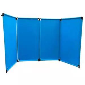 방수 파티션 패브릭 칸막이 접이식 가림막 분리대 휴대용 커튼 양면 워터프루프