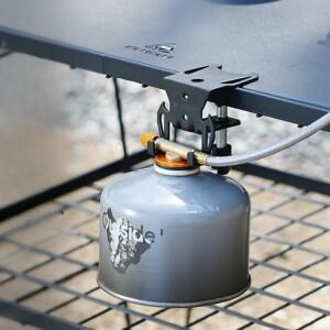 야외 다용도 가스통 걸이형 후크, 걸이판 병따개 포함, 캠핑 테이블 가스레인지 걸이, 가스캔 용기