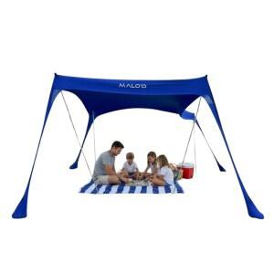 MALO 3X3M 10X10피트 해변 UPF 보호 캠핑 캐노피 원단 텐트 50 차양 차량