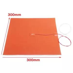 미니온열매트 전기장판 실리콘 히터 300x300mm 400x400mm 500x500mm 120v220v 750W 3D 프린터 가열 베드 패