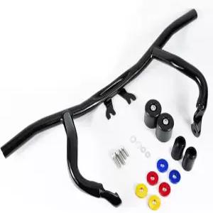 할리 데이비슨 투어링 스트리트 글라이드 로드 킹 일렉트라/울트라 모델용 엔진 가드 플랫 아웃 바