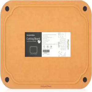 컴팩트 스톤 도마 미끄럼 방지 주방 목재 천연 소나무 섬유 중간 크기 식기세척기 안전 주스 홈