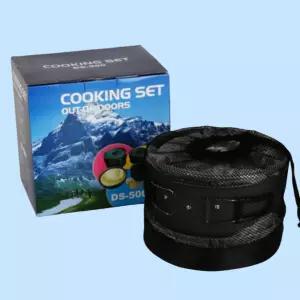 알루미늄 코펠 4-5인용 캠핑 5인용 4인용 내구성 강한 야외용 세트 DS-500