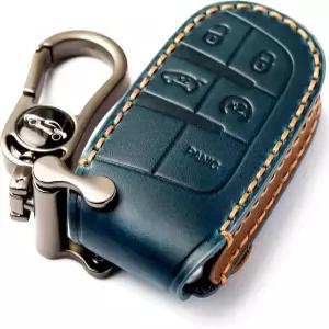 APEKUU 자동차 키 포브 커버 지프 스마트 3 4 5 버튼 프로텍터와 호환되는 소프트 풀 프로텍션 케이스 쉘