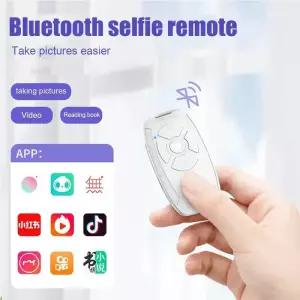 무선동조기 Recharegable Bluetooth 버튼 무선 Selfie 카메라 스틱 셔터 릴리즈 For IPhone Xiaomi SAMSUNG