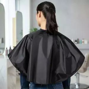 [골드스마일]셀프 미용실 염색보 어깨 망토 가운 옷 보호 덮개 탈부착 87cm