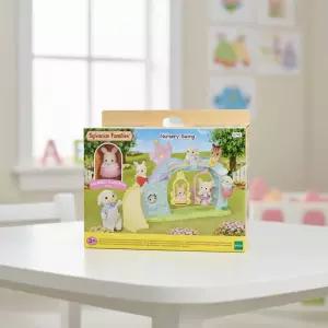 실바니안패밀리 (써니캐슬 그네놀이터) 그네 미끄럼틀 놀이터 미니어처 피규어 소꿉놀이