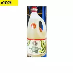 식자재 콩식용유 백설 1.8L) x10개 식용유 대두유 콩식용유 백식이 식자재 식자재용품