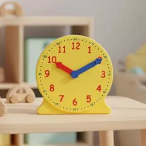 캐스B 브레인키즈 대형시계 아날로그 모형 시계 익히기 시간배우기 초등 교육용 학습 장난감