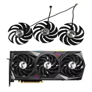 그래픽카드써멀패드 방열패드 PLD09210S12HHPLD09210B12HH 비디오 VGA 쿨러 팬 MSI RTX 3070 3080 3090 Ti