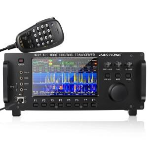 ZASTONE ZT7500 SDR 단파 송수신기 HF LF 6M DDC DUC 모든 모드 모바일 무전기 100W 0-750MHZ 수신 터치스