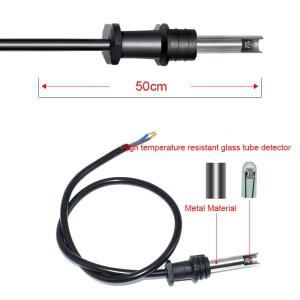 일반 QRB1 불꽃 감지기 감광성 전기 눈 버너 포토 레지스터 용 빨간색 광전지