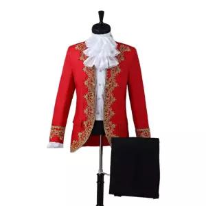 남성귀족의상 중세유럽코스튬 축제 코스프레 프릴 르네상스 공연 파티복장 할로윈