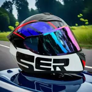 레이싱 헬멧 카본 MT 하이바 바이크 풀페이스 매트블랙 화이트 오토바이