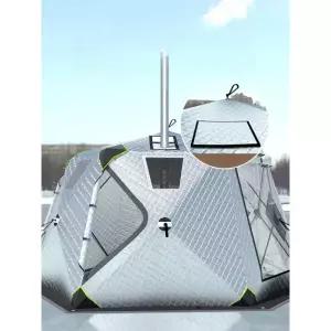 방한 보온 매트 팔각 빙어 빙상 텐트 낚시 실버 알파인돔형 캠핑 쉘터 야외 방수 알파인 돔123678