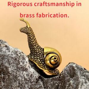 귀여운 달팽이 장식품 소형 홈 데코 고급 황동 공예품 해외 직구 독점 공급 신상품