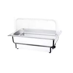 뷔페워머기 음식보온기 차핑디쉬 업소 가열 스테인리스트레이 뚜껑 먼지차단