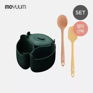 분리형 실리콘 밥솥칸막이+조리도구 3종세트