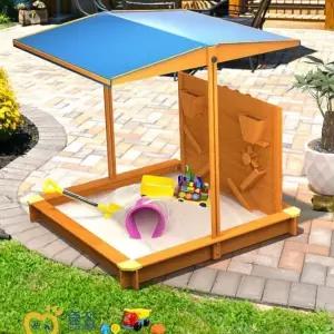 모래놀이터 야외 놀이방 (실외) 모래놀이 사각 기본 보드 풀 펜션 세트 대형 장난감