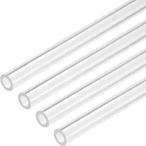 MECCANIXITY 아크릴 파이프 투명 경질 원형 튜브 6mm 1/4 ID OD 10 램프 및 랜턴 수냉 시스템 4pcs