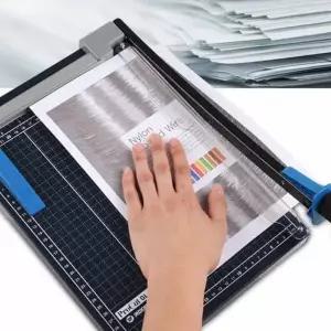 A4 종이작두 수동 문서재단기 사진 명함커팅기