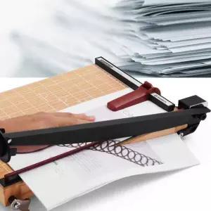 A4 작두형 종이재단기 사진관 안전작두기 종이커팅기