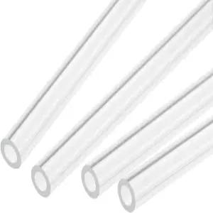 MECCANIXITY 아크릴 파이프 투명 경질 원형 튜브 4mm 5/32 ID OD 14 램프 및 랜턴 수냉 시스템 4pcs