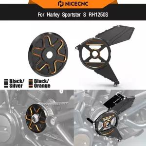 오토바이컵홀더 바이크 자전거 Harley Sportster S RH1250S 2021-2024 프론트 스프로킷 커버 풀리 Nightste