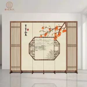 대나무커튼 상품 식당 한옥 가림막 본색 패턴