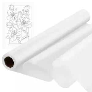 트레싱지 트레이싱지 1 롤 트레이싱 페이퍼 23m A2 고투명 드로잉 서예 그림