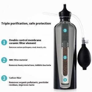 캠핑 장비, 스포츠 정수 필터, 야외 휴대용