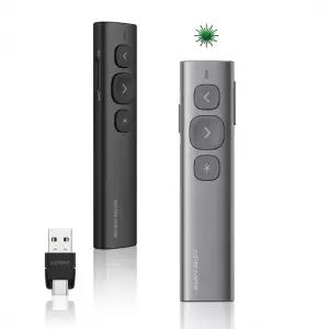 나비 BPT250 충전식 블루투스 그린레이저포인터 리모컨 프리젠터 PPT 빔 포인트