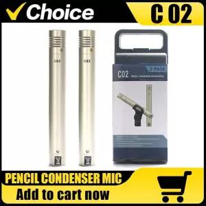 색소폰핀마이크 C02 세트 연필형 콘덴서 마이크 소형 클립형 피아노 녹음 악기