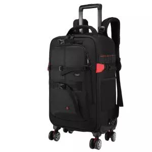 카메라 렌즈 백팩 바퀴 캐리어 가방 보호 이동식