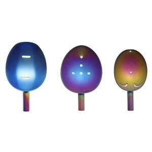 ZYZHE 낚시 미끼 투척용 네스팅 스푼 헤드 티타늄 합금 부식 방지 투척기 교체 가능한