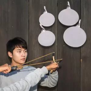 스테인리스 사격 표적 강철 구슬 연습용 금속 타겟 2.5cm 3cm 4cm 모음