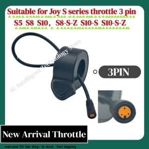 조이어 S5 S8 S10 S 시리즈 전동 스쿠터 썸 스로틀 어셈블리 3핀 가속기 교체 부품 액세서리용)