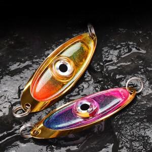 미니 낚시 미끼 조명 LED 딥 드롭 수중 눈 모양 램프, 물고기 유인을 위한 발광 1-10 개