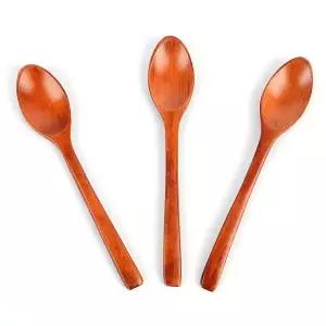 카페 나무 숟가락