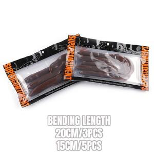 슈퍼 대륙 새로운 뜨거운 장어 부드러운 미끼 20cm/15cm 낚시 농어 인공 음영 Needfish 태클